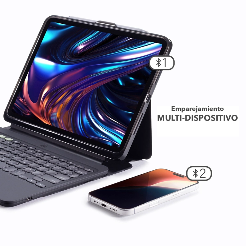 TECLADO CON FUNDA PRO KEYS 2 PARA IPAD PRO 11 (M4) ES - 9