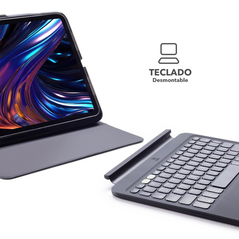 TECLADO CON FUNDA PRO KEYS 2 PARA IPAD PRO 13 (M4) ES - 7