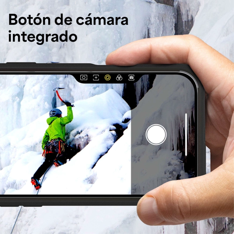 CARCASA RAINIER SNAP PARA IPHONE 17 PRO HORIZONTE COBALTO - 7