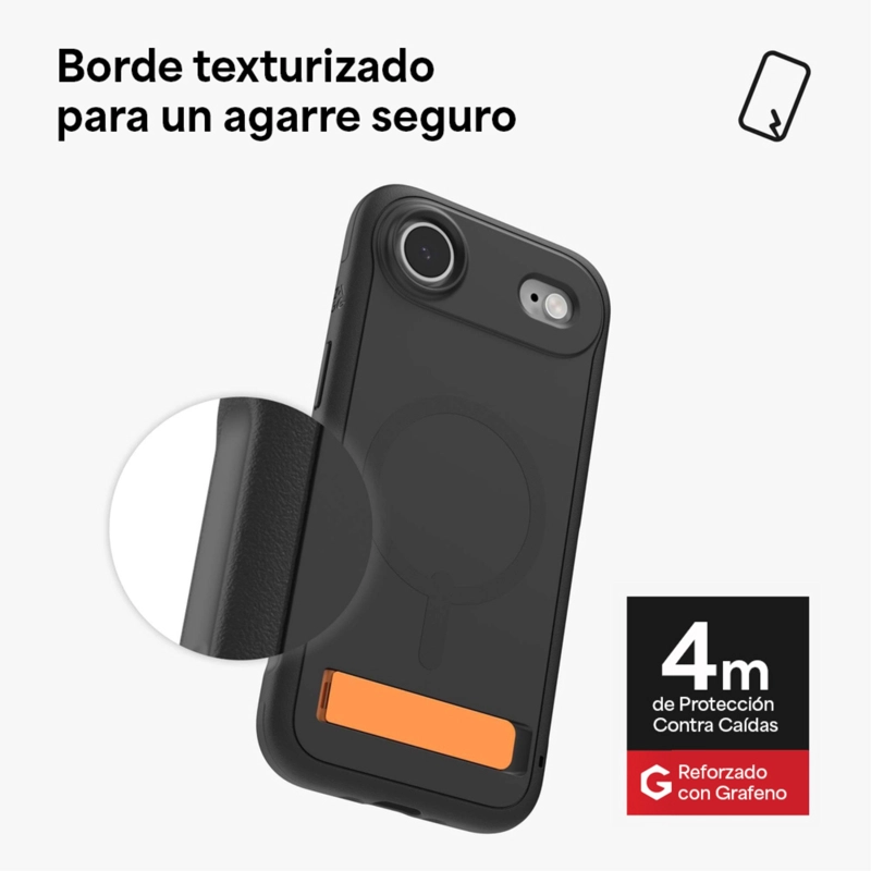 FUNDA SEDONA SNAP IPHONE 17 AIR ZAGG NEGRA - 5