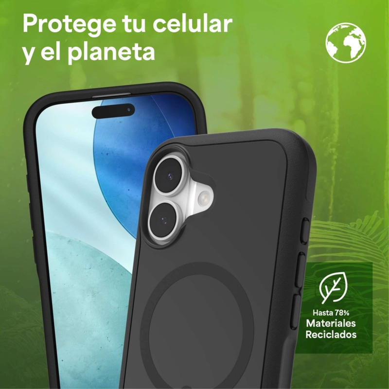 CARCASA SEDONA SNAP PARA IPHONE 17 NEGRO INTENSO - 9