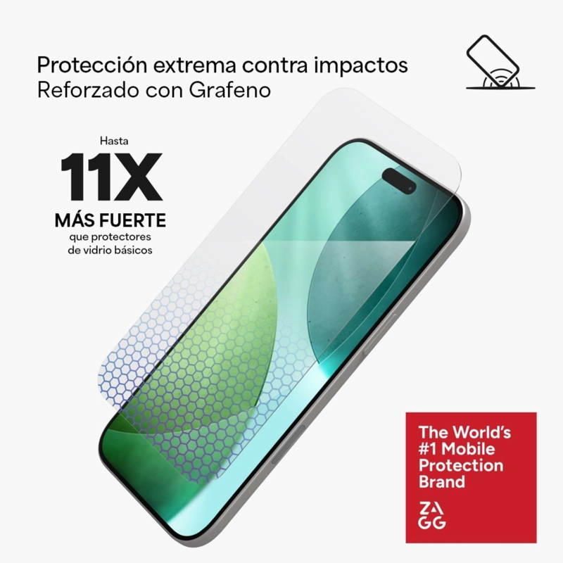 PROTECTOR DE PANTALLA PARA IPHONE AIR GLASS XTR5 - 5