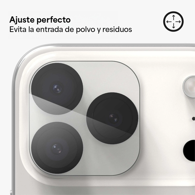 PROTECTOR DE LENTES DE CAMARA ZAGG IPHONE 17 PRO Y PRO MAX - 4