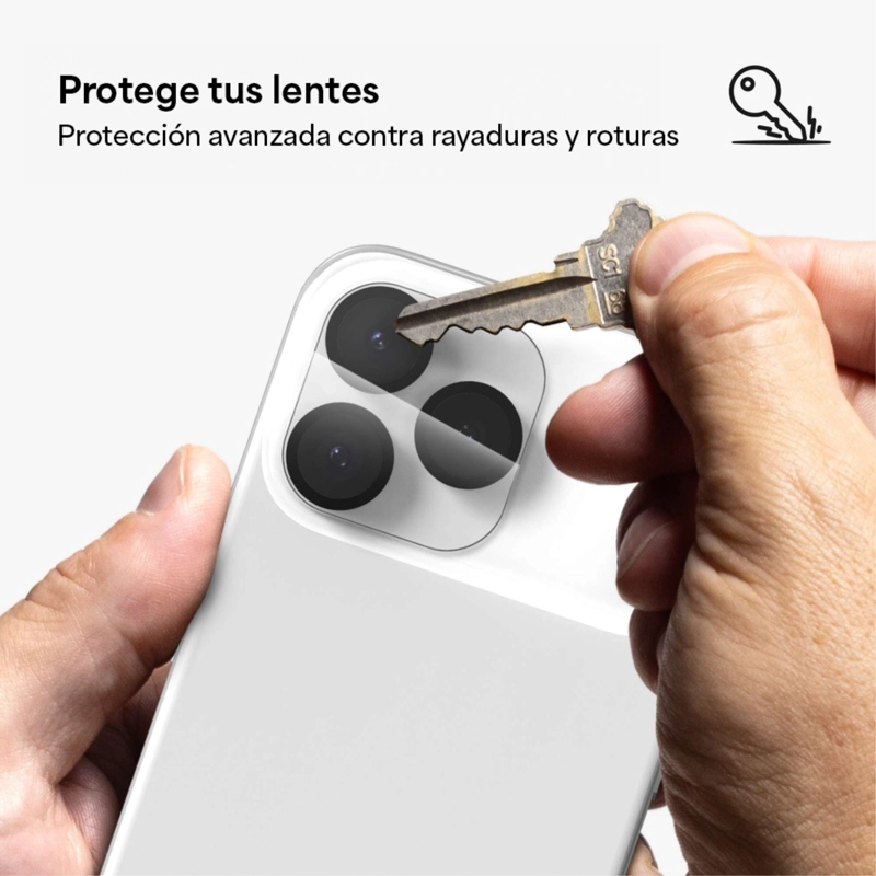 PROTECTOR DE LENTES DE CAMARA ZAGG IPHONE 17 PRO Y PRO MAX - 5