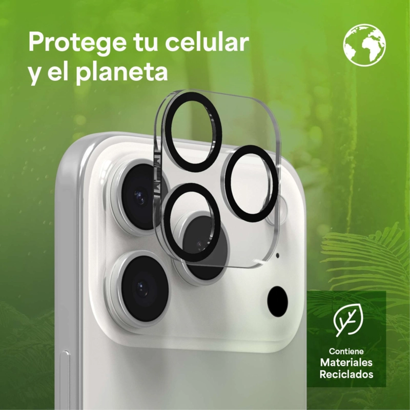 PROTECTOR DE LENTES DE CAMARA ZAGG IPHONE 17 PRO Y PRO MAX - 8