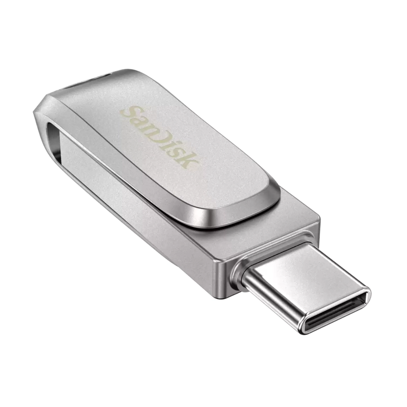 PENDRIVE SANDISK ULTRA DUAL DRIVE LUXE 512GB PLATA - 3