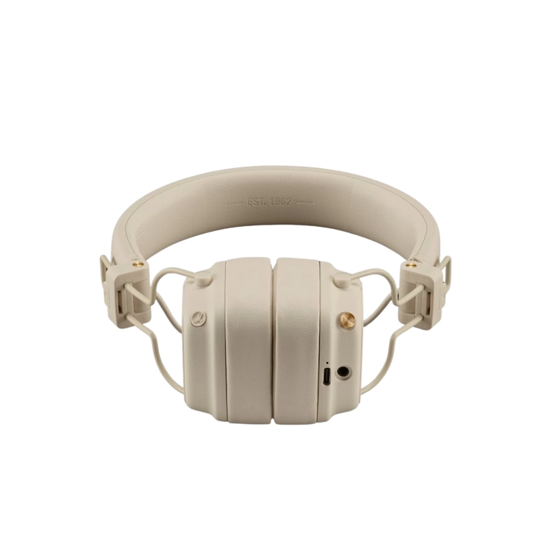 AUDIFONOS BLUETOOTH ON EAR MARSHALL MAJOR V CREMA - 4
