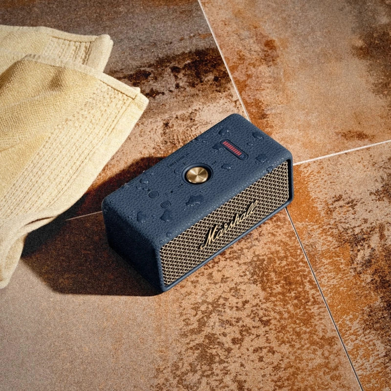 PARLANTE BLUETOOTH MARSHALL EMBERTON III AZUL MEDIANOCHE - 5