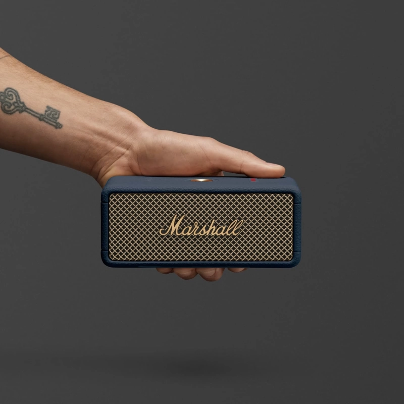 PARLANTE BLUETOOTH MARSHALL EMBERTON III AZUL MEDIANOCHE - 6