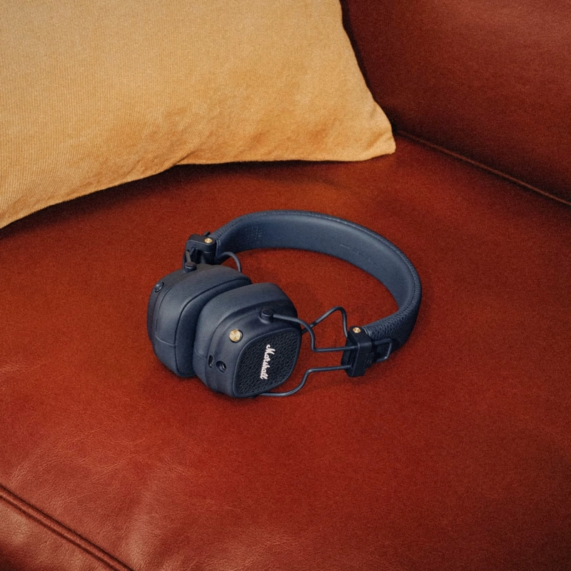 AUDIFONOS BLUETOOTH ON EAR MARSHALL MAJOR V AZUL MEDIANOCHE - 7