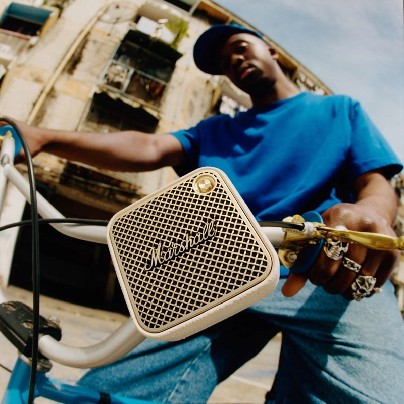 PARLANTE BLUETOOTH MARSHALL WILLEN II CREMA - 7