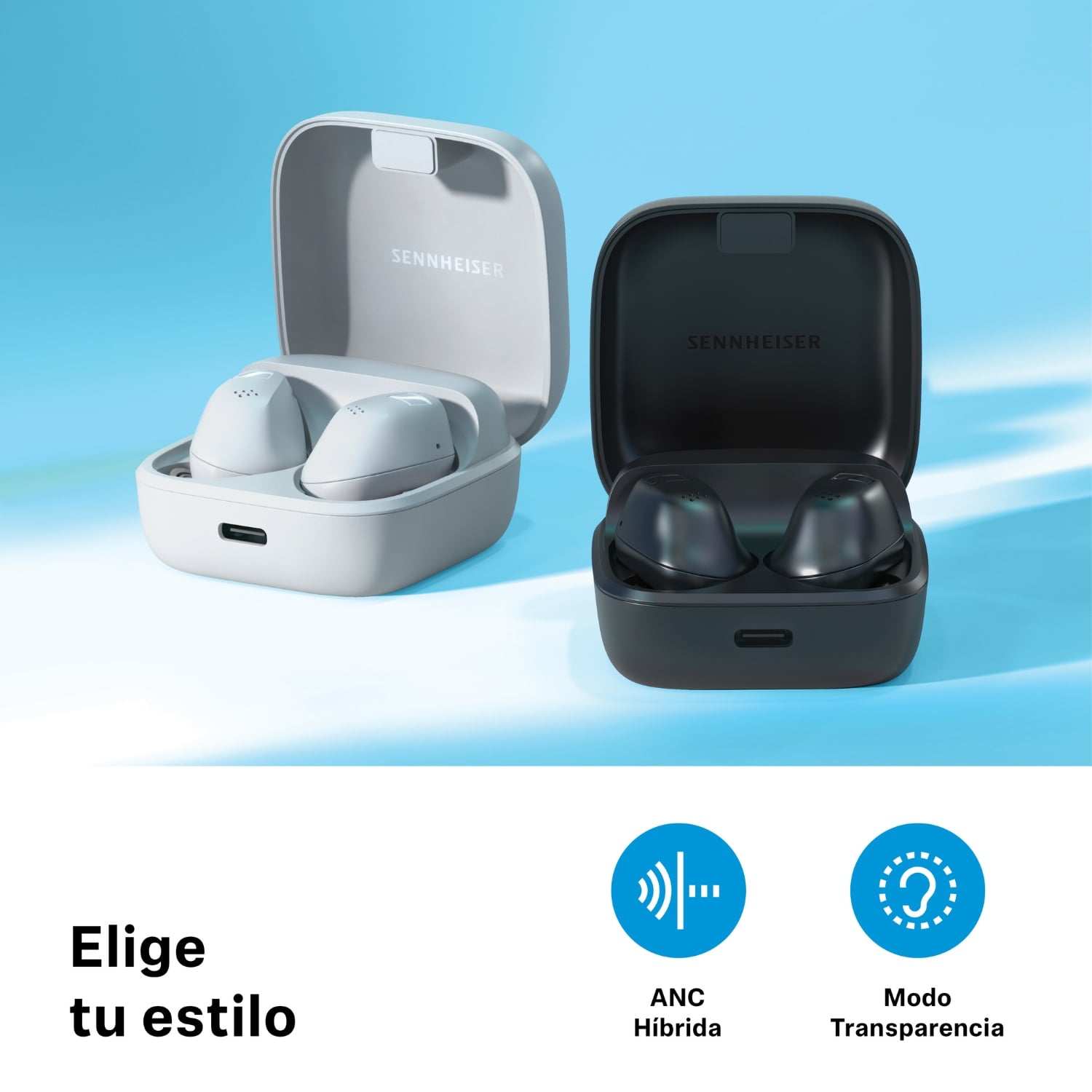 AUDIFONOS ACCENTUM TRUE WIRELESS SENNHEISER - 6