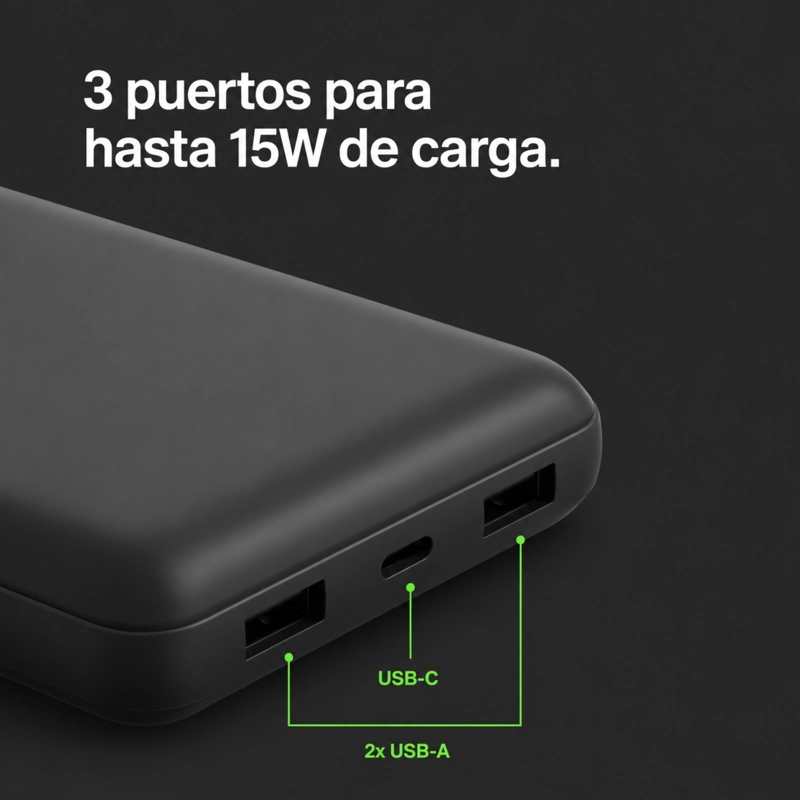 BATERIA 20.000 MAH 2XUSB-A 1XUSB-C 15W BELKIN - 4