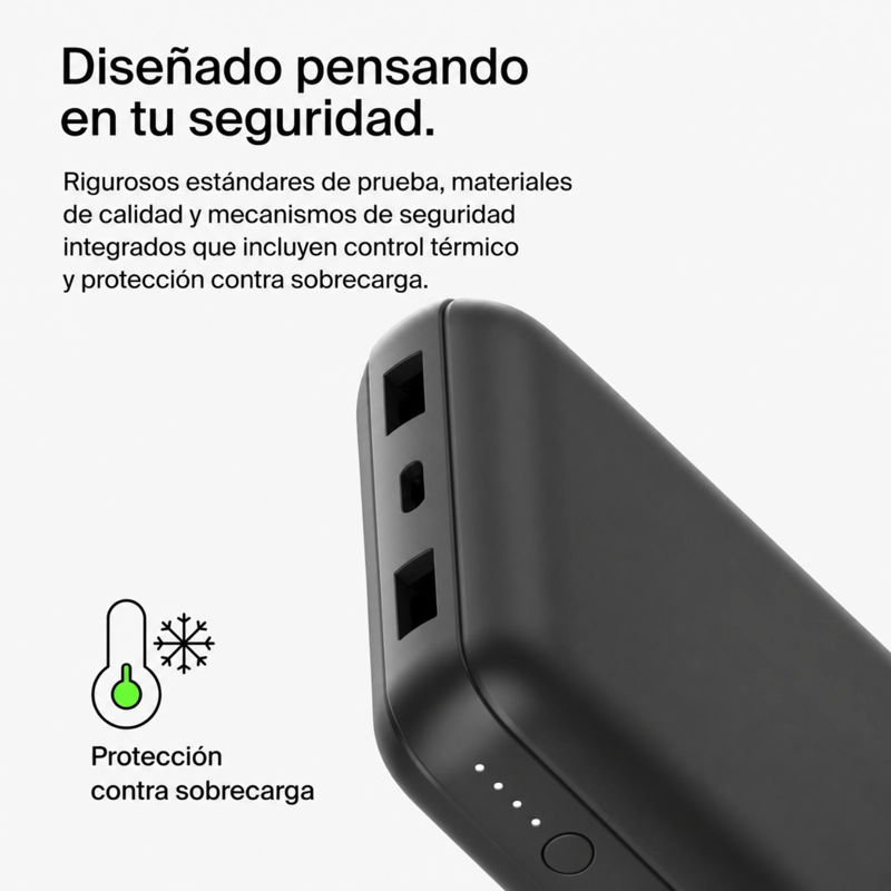 BATERIA 20.000 MAH 2XUSB-A 1XUSB-C 15W BELKIN - 5