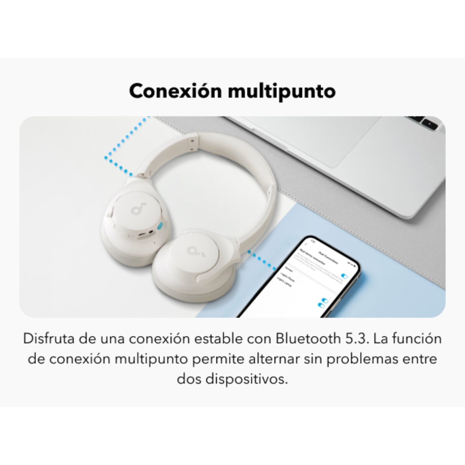 AUDIFONO OVER EAR Q11I SOUNDCORE - 5