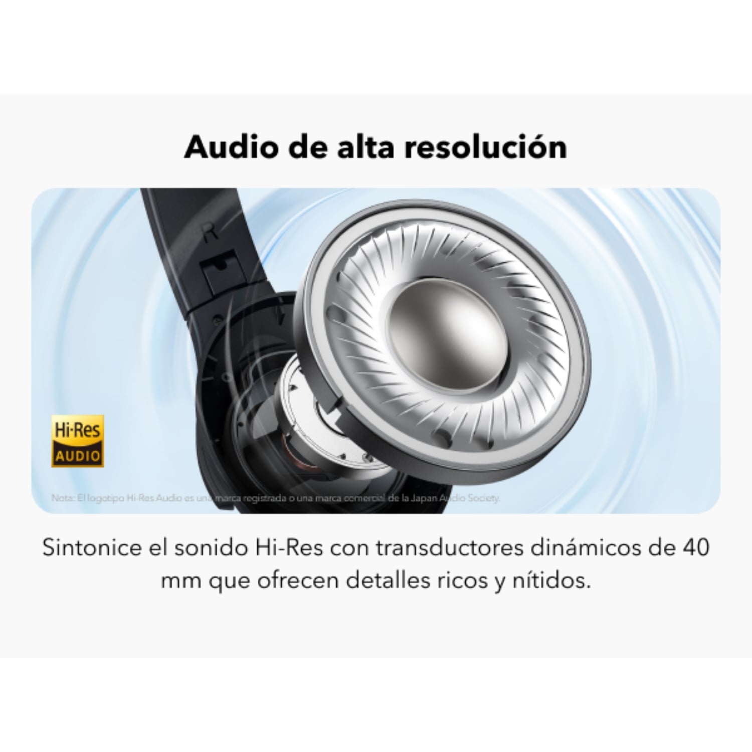 AUDIFONO OVER EAR Q11I SOUNDCORE - 6