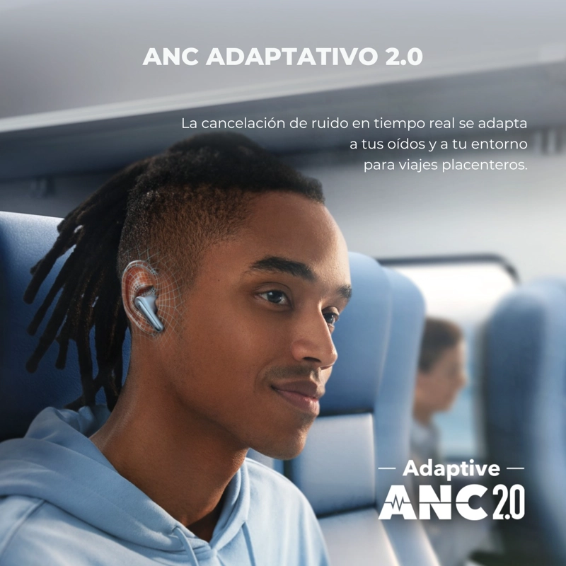 AUDIFONO TRUE WIRELESS NOISE CANCELLING LIBERTY 4 SOUNDCORE - 4