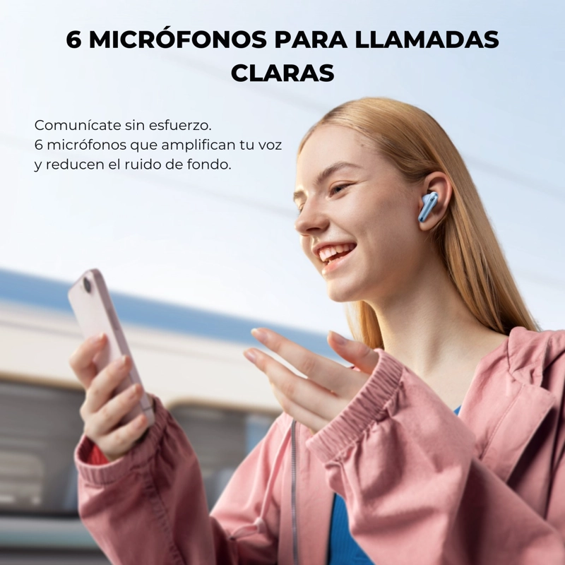 AUDIFONO TRUE WIRELESS NOISE CANCELLING LIBERTY 4 SOUNDCORE - 6