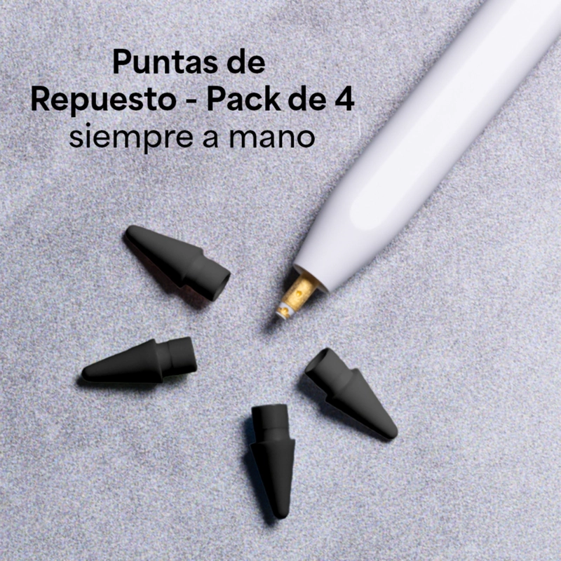 PUNTAS DE REPUESTOS PACK DE 4 PARA APPLE PENCIL ZAGG - 6