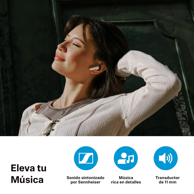 AUDIFONOS IN-EAR ACCENTUM OPEN WIRELESS SENNHEISER - 4