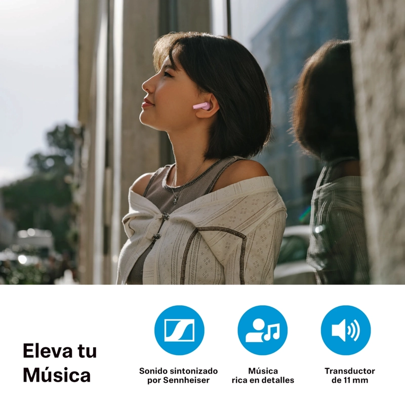 AUDIFONOS IN-EAR ACCENTUM OPEN WIRELESS SENNHEISER - 5