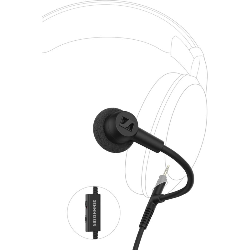 MICROFONO BOOM HD 500 BAM SENNHEISER NEGRO - 3