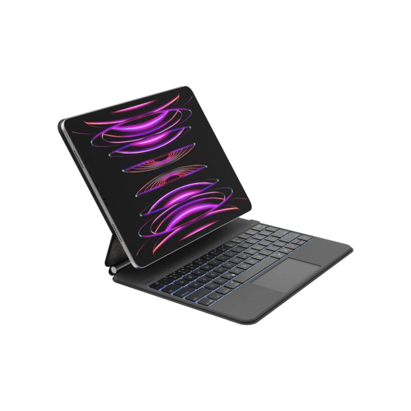 FUNDA CON TECLADO CON STAND PARA IPAD AIR 13 Y IPAD PRO 12,9 - 1