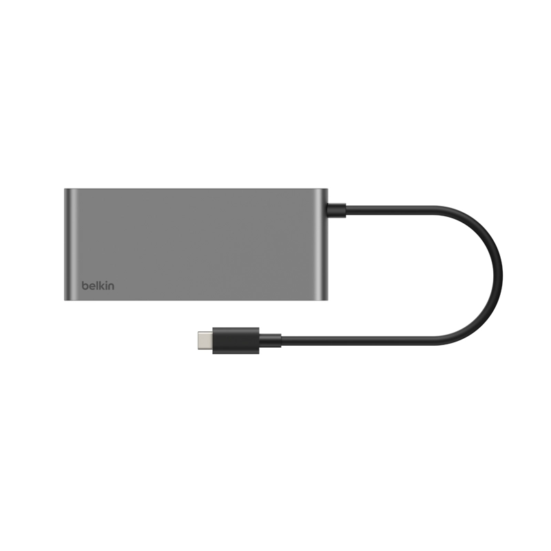 HUB USB-C DE 8 PUERTOS GRIS ESPACIAL - 3