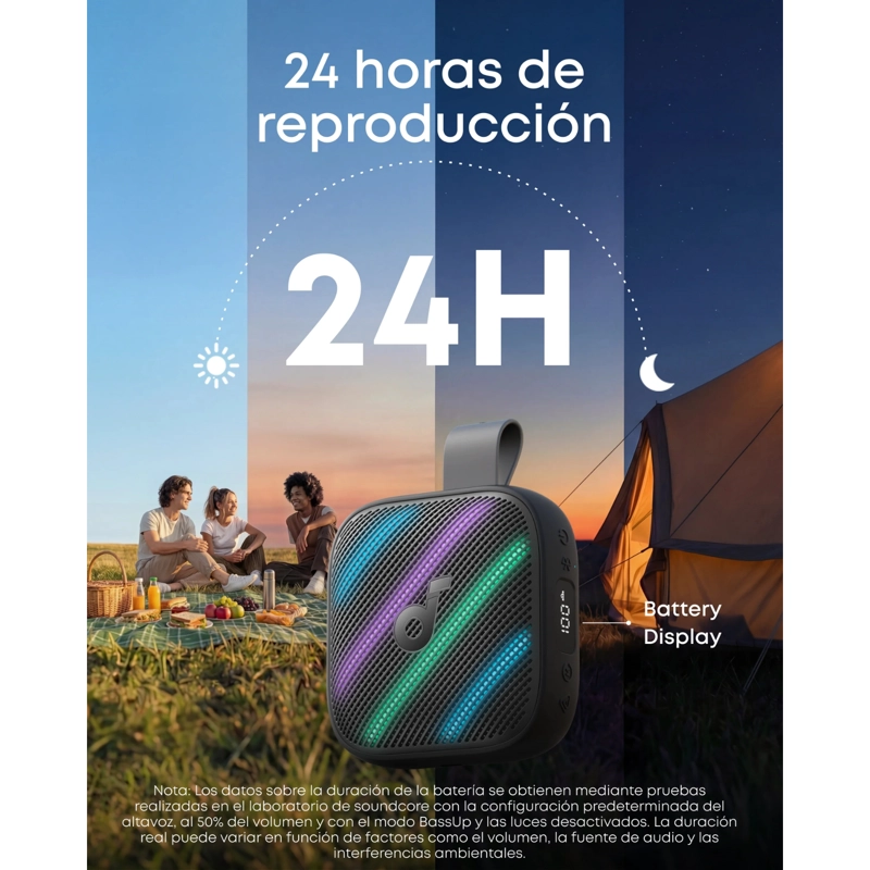 PARLANTE BLUETOOTH BOOM GO 3I SOUNDCORE - 2