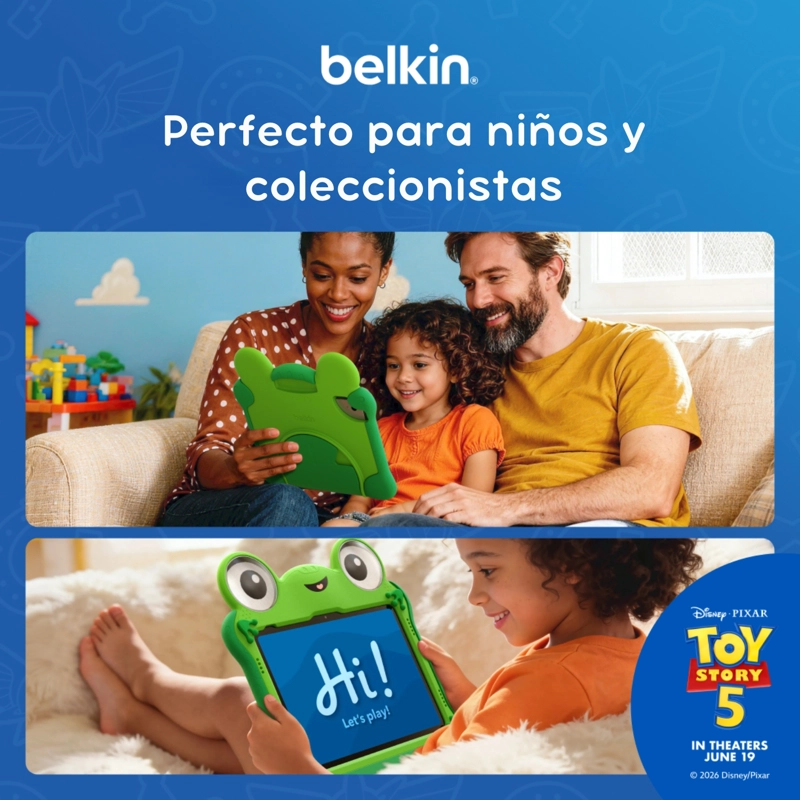 FUNDA PARA IPAD 10A Y 11A GEN DISEÑO LILYPAD TOY STORY 5 - 6