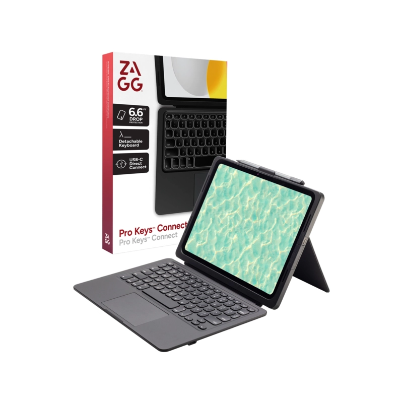 TECLADO CON FUNDA PRO KEYS CONNECT PARA IPAD 11' (A16) - 7