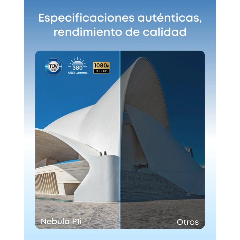 PROYECTOR PORTATIL P1I NEBULA NEGRO - 3