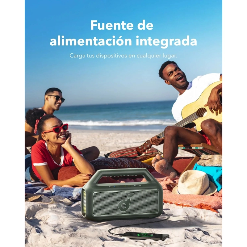 PARLANTE PORTATIL BOOM 2 SOUNDCORE VERSION 2 - 7
