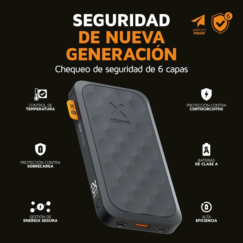 BATERIA PORTATIL 10.000MAH 20W XTORM FUEL SERIES 5 - 9