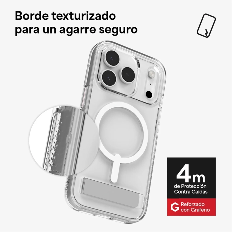 FUNDA CRYSTAL PALACE SNAP IPHONE 17 PRO MAX ZAGG - 6