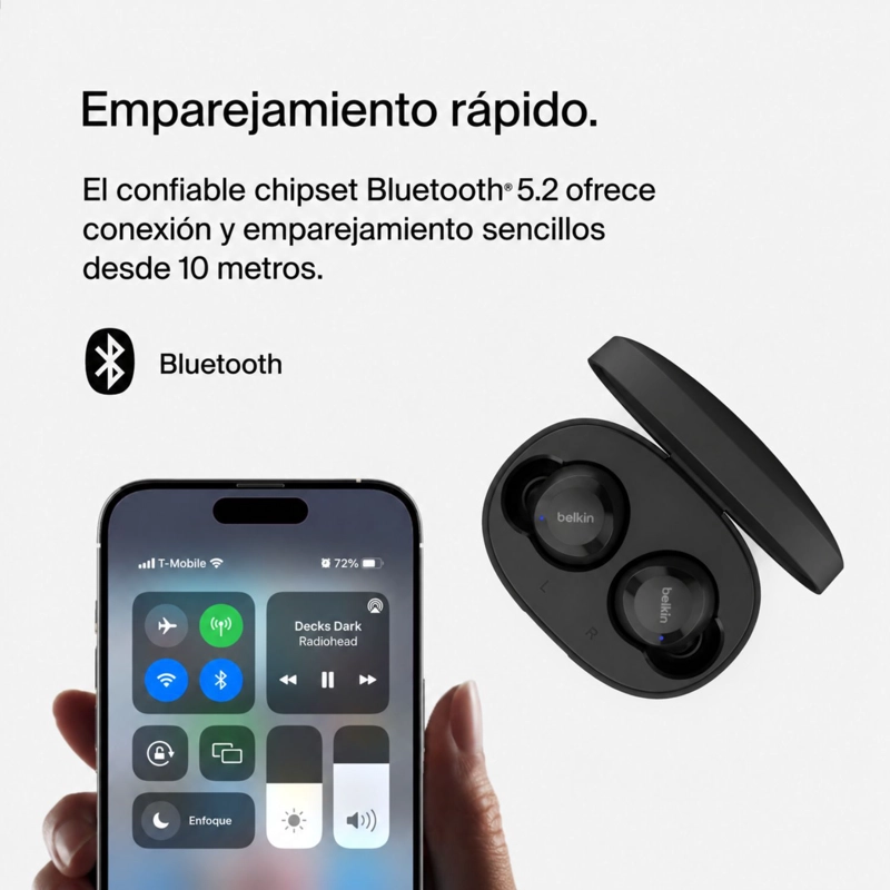 AUDIFONO IN EAR EARBUDS BOLT BELKIN - 4