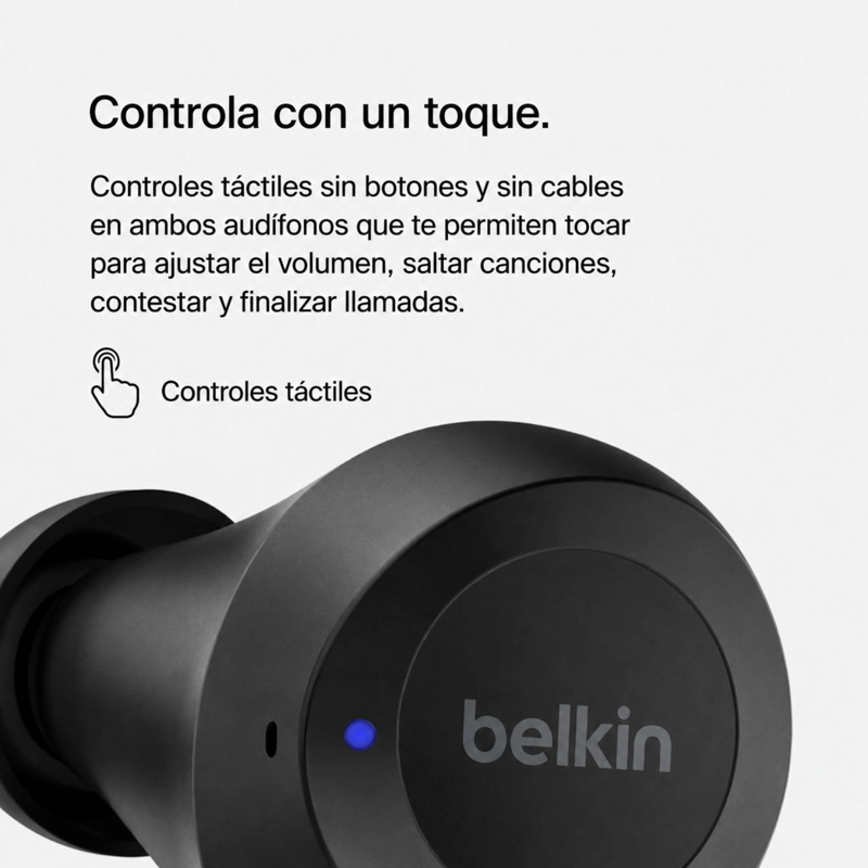 AUDIFONO IN EAR EARBUDS BOLT BELKIN - 6