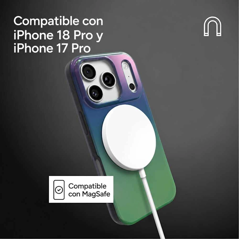 CARCASA MILAN SNAP PARA IPHONE 18 PRO TORNASOLADO - 3