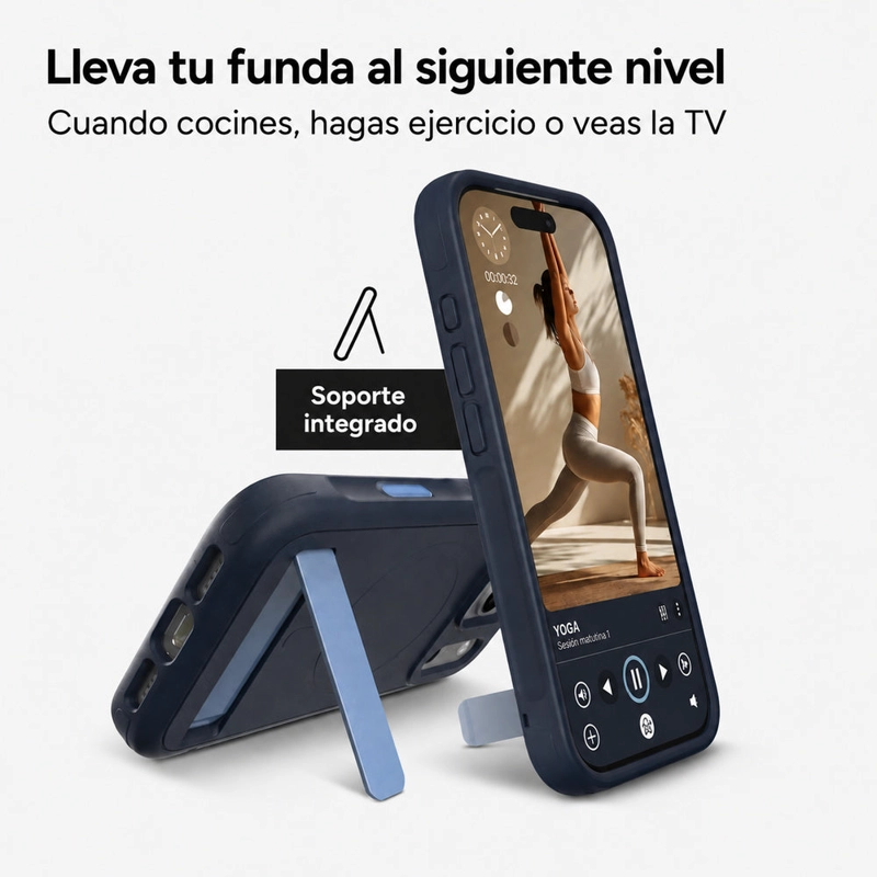 CARCASA SEDONA SNAP PARA IPHONE 18 PRO AZUL MARINO - 4