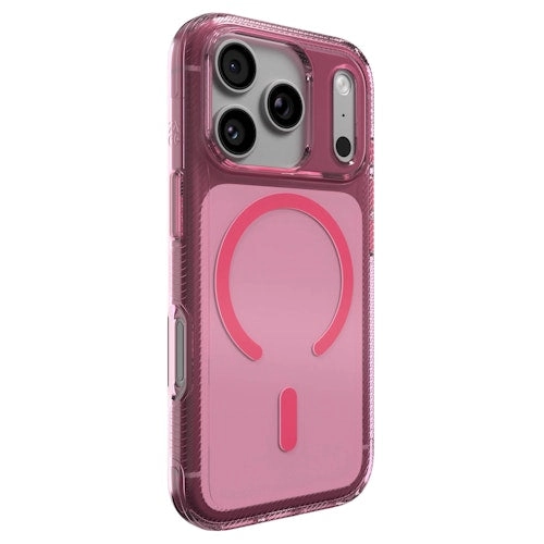 CARCASA LUXE SNAP PARA IPHONE 18 PRO MAX ROSA TRANSLUCIDO - 1