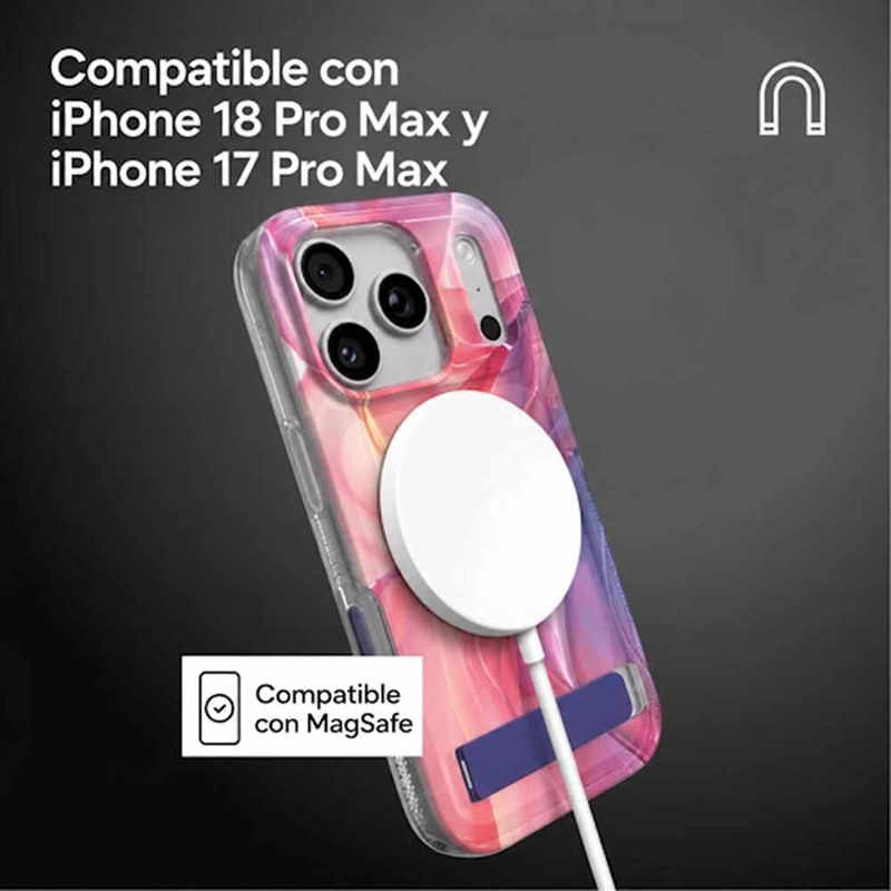 CARCASA MILAN SNAP PARA IPHONE 18 PRO MAX OLA ETE REA - 3