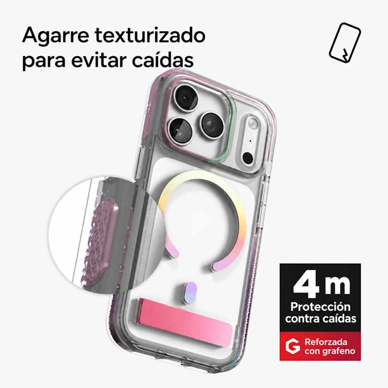 CARCASA SANTA CRUZ SNAP PARA IPHONE 18 PRO OPALESCENTE - 5
