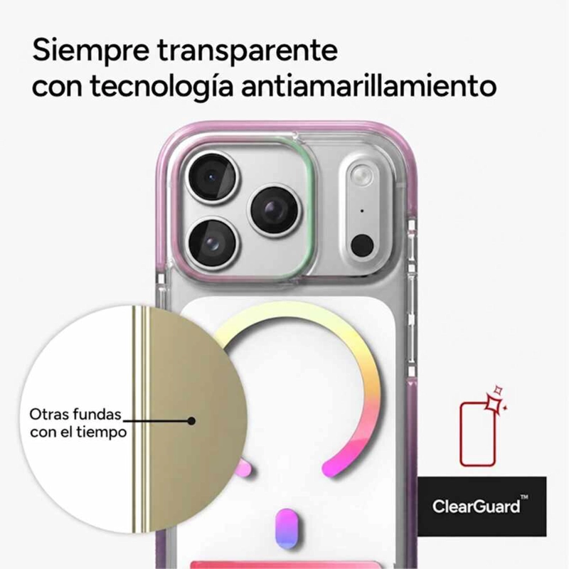 CARCASA SANTA CRUZ SNAP PARA IPHONE 18 PRO OPALESCENTE - 7