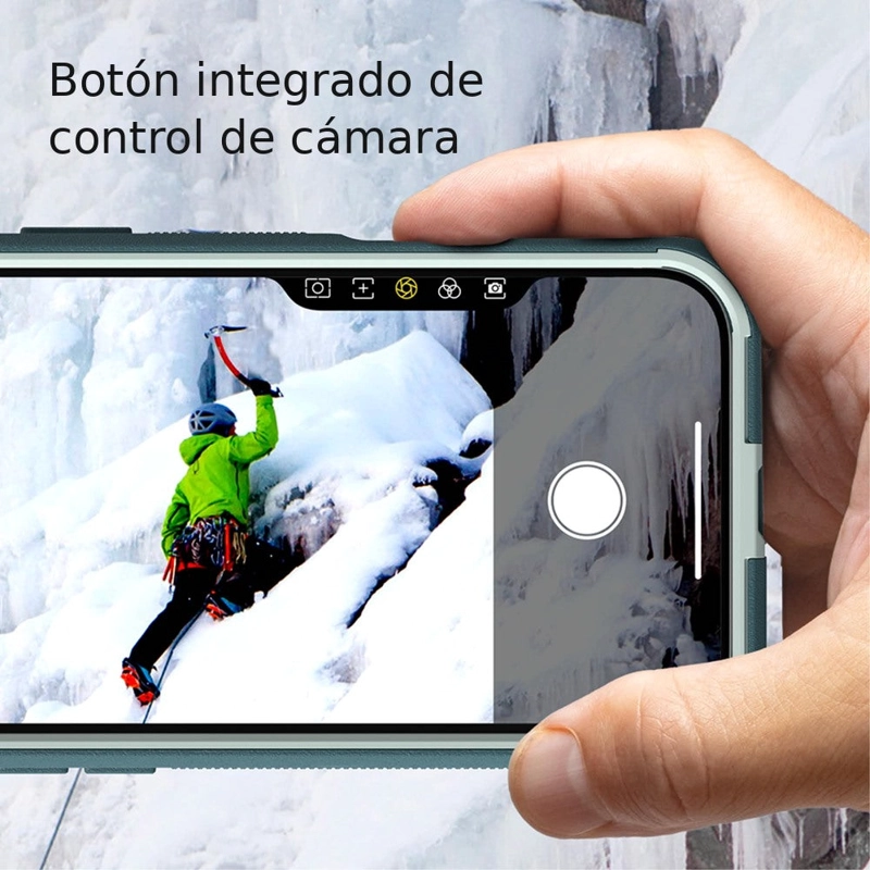 CARCASA TETON SNAP PARA IPHONE 18 PRO MAX VERDE MUSGO - 7