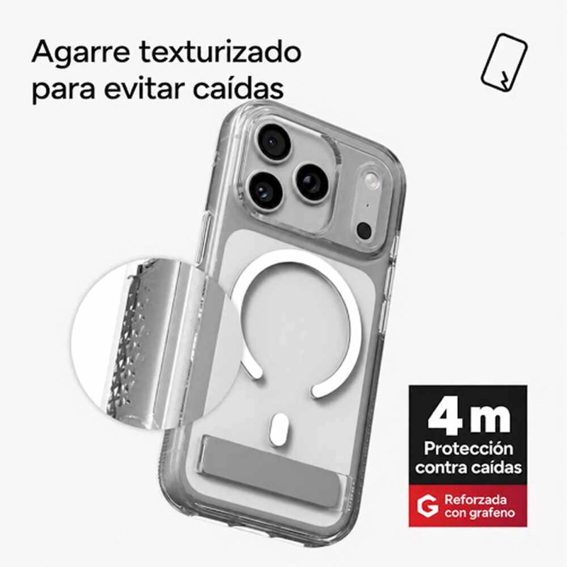CARCASA CRYSTAL PALACE SNAP PARA IPHONE 18 PRO TRANSPARENTE - 6