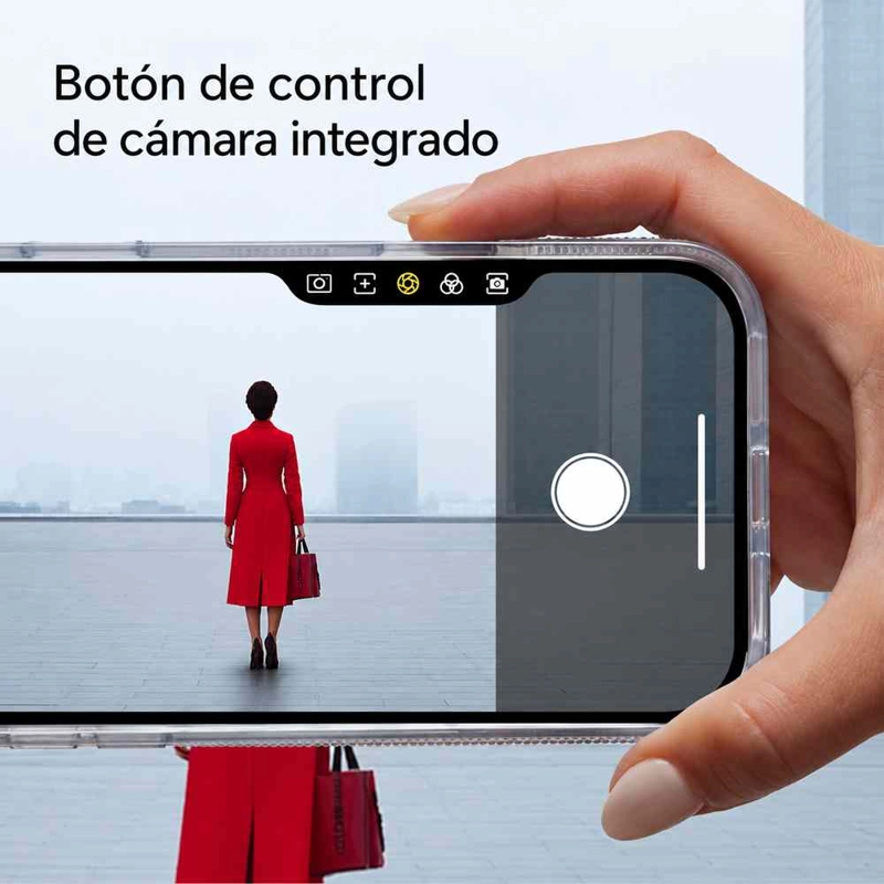 CARCASA CRYSTAL PALACE SNAP PARA IPHONE 18 PRO TRANSPARENTE - 8