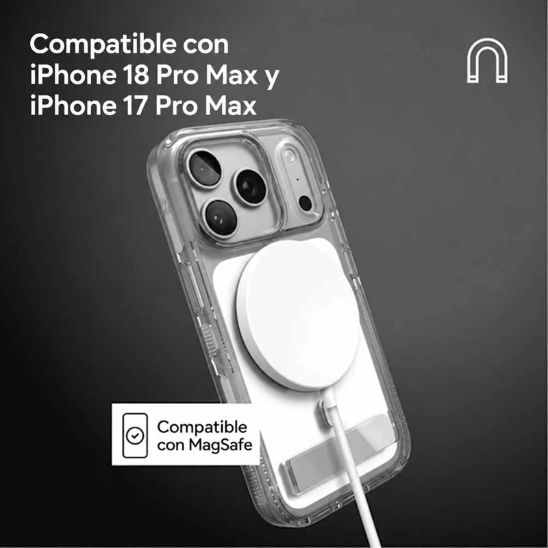 CARCASA SANTA CRUZ SNAP PARA IPHONE 18 PRO MAX PLATA - 3
