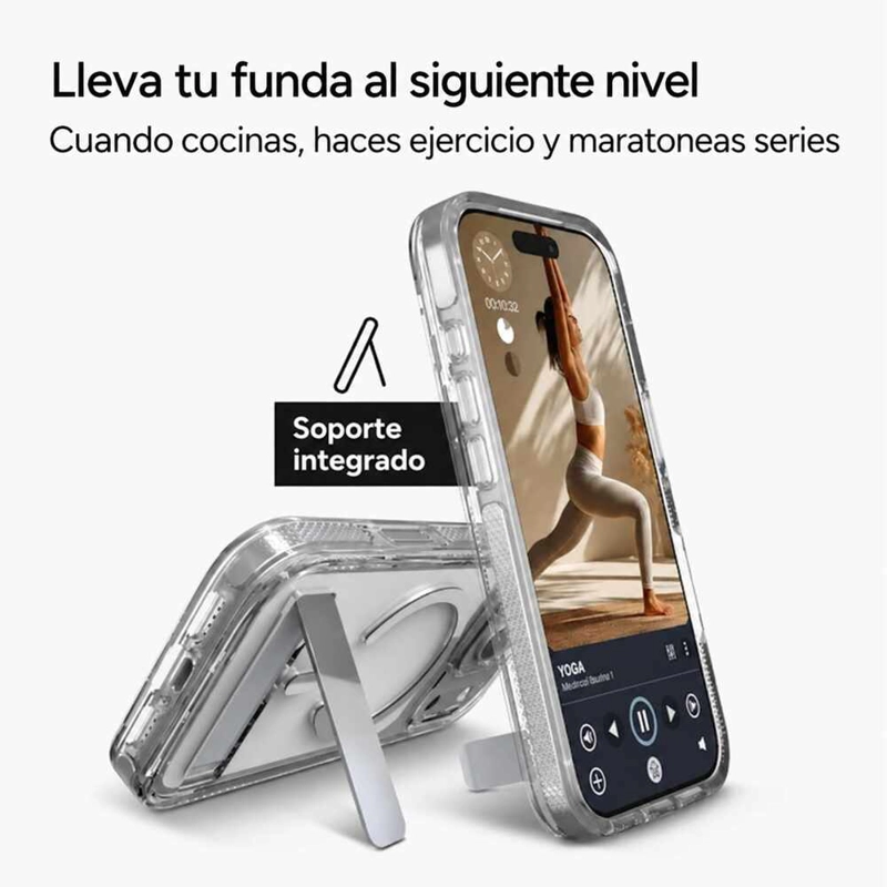 CARCASA SANTA CRUZ SNAP PARA IPHONE 18 PRO MAX PLATA - 4