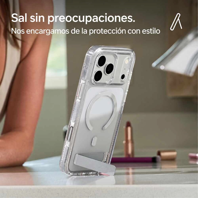 CARCASA SANTA CRUZ SNAP PARA IPHONE 18 PRO MAX PLATA - 9
