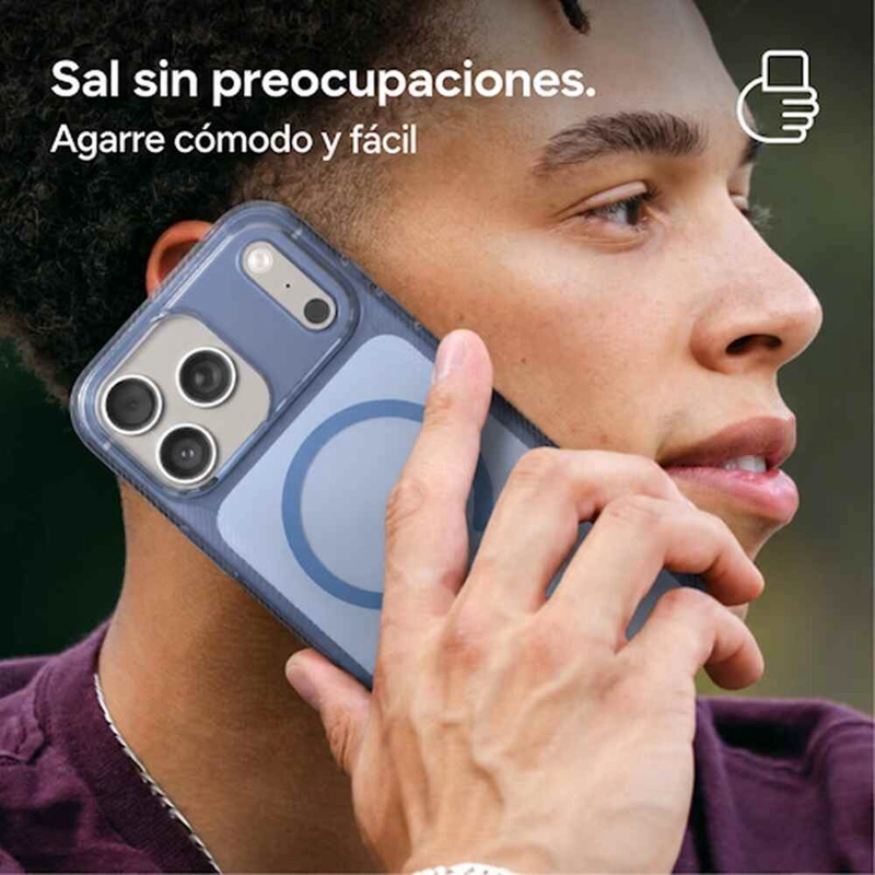CARCASA LUXE SNAP PARA IPHONE 18 PRO AURORA TRANSLUCIDO - 6